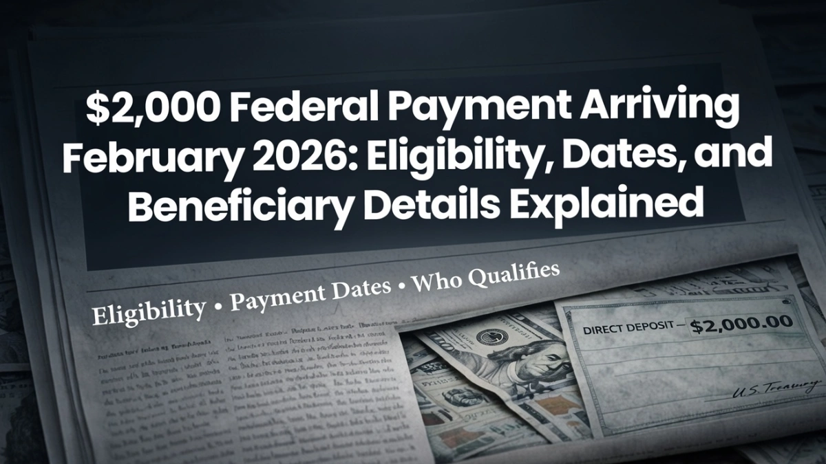 $2,000 for Eligible Americans
